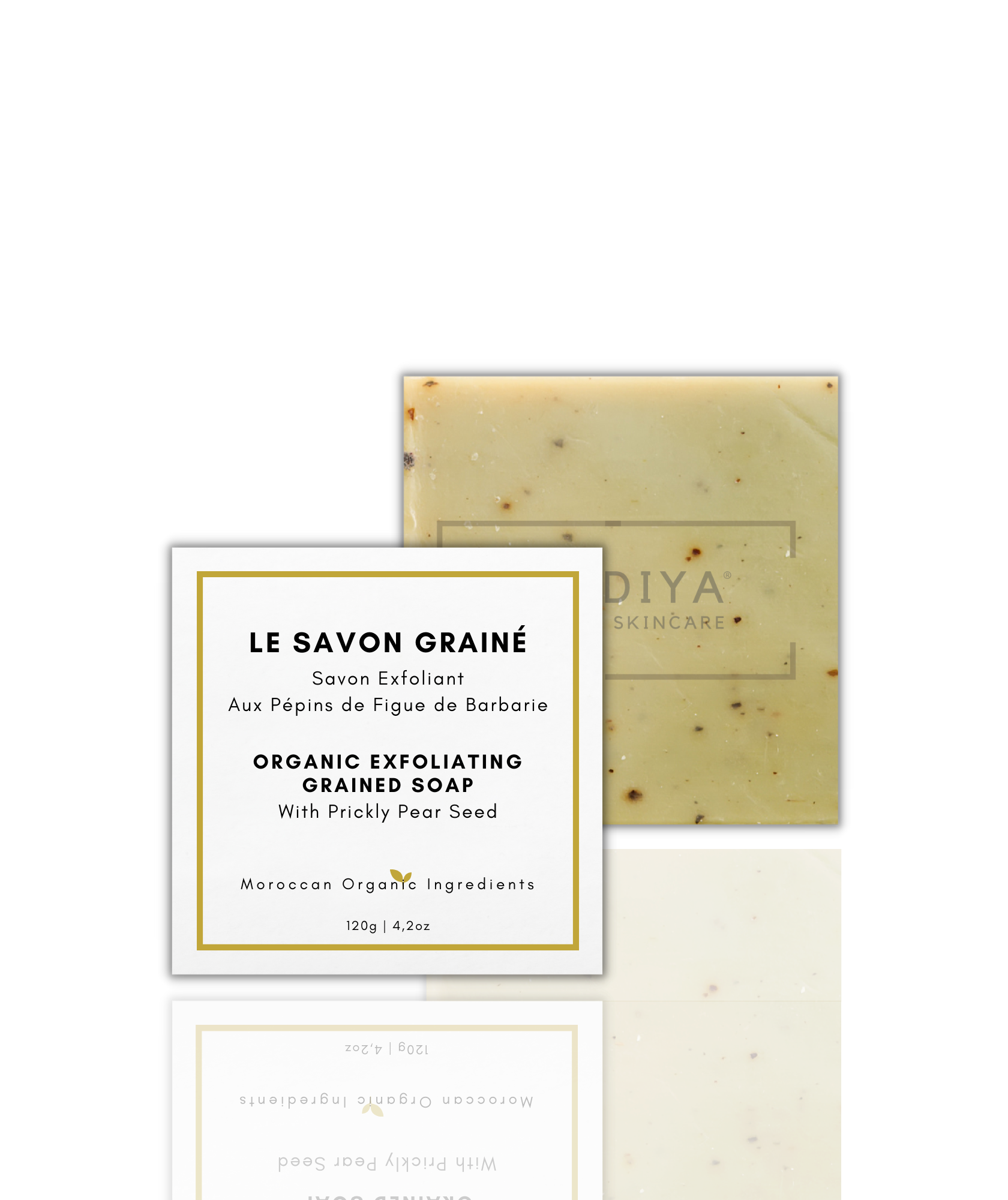 Le Savon Grainé - Exfoliating Grained Soap with Prickly Pear Seeds