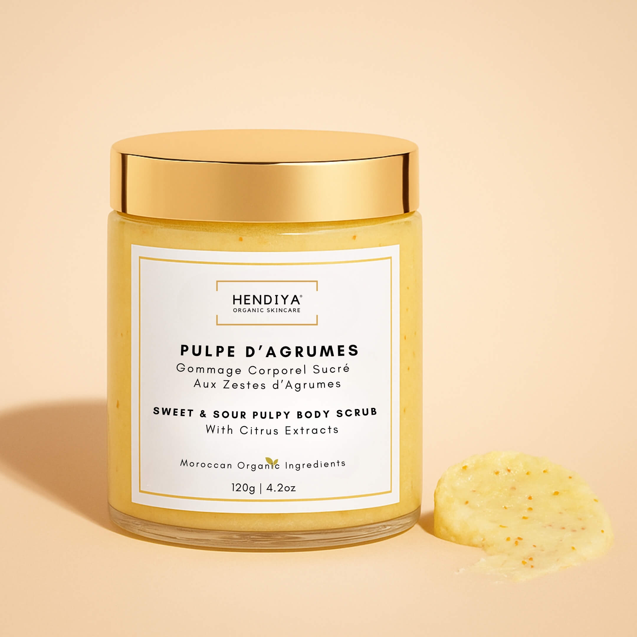 Pulpe d'Agrumes - Gommage Corporel Sucré aux Zestes d'Agrumes