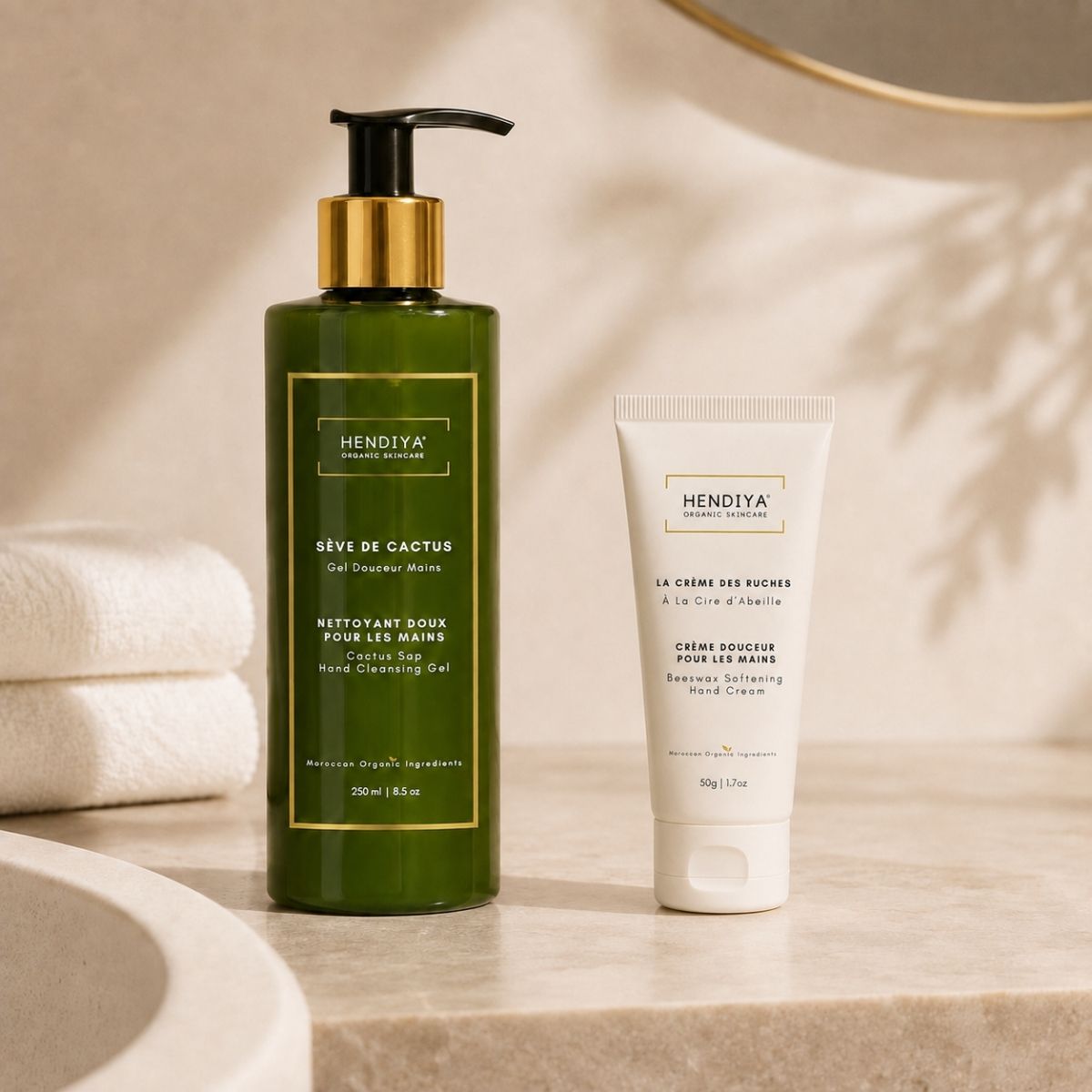 Sève de Cactus and La Crème Des Ruches Hendiya®, hand care ritual