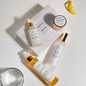 Coffret Énergie – Morning Ritual by Hendiya® organic: Le Gel Pureté, L'Eau Rosée, Le Soin Volupté and La Crème Lumière